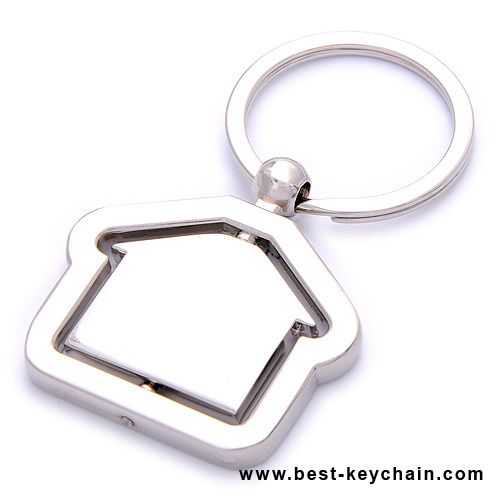 metal house keychains