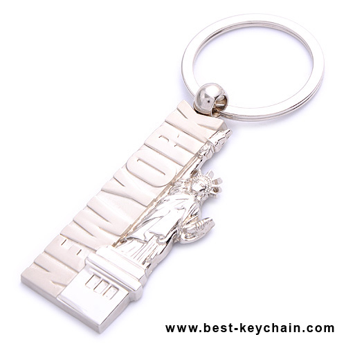 souvenir new york usa keychain metal