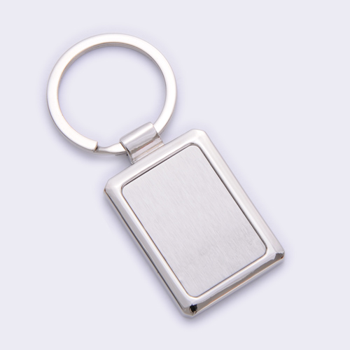 square logo keychain