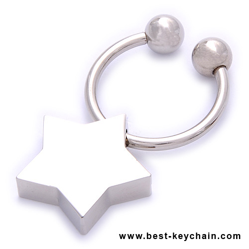 star keychain metal