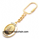 metal souvenir epoxy logo portugal keyholder