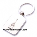 Souvenir metal paris keyring keychain