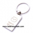 Production metal mazda car key chain